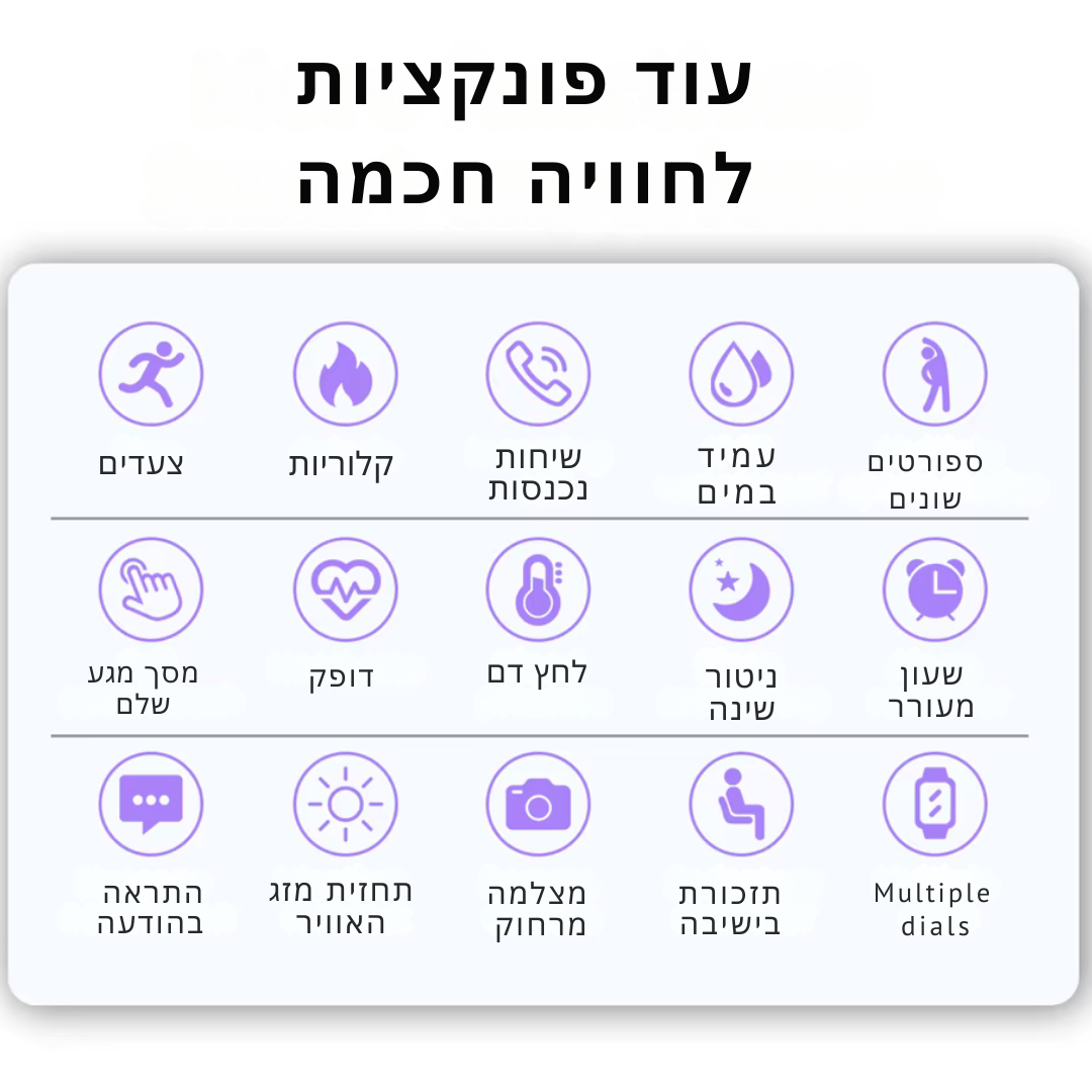 FitTrack™ – הבריאות, הכושר והסטייל שלך במקום אחד